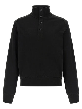 Black Cotton Cardigan
