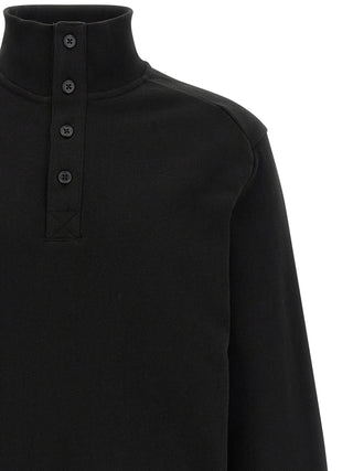 Black Cotton Cardigan
