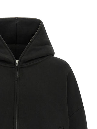 Black Cotton Sweatshirt