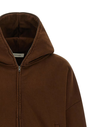 Brown Cotton Sweatshirt