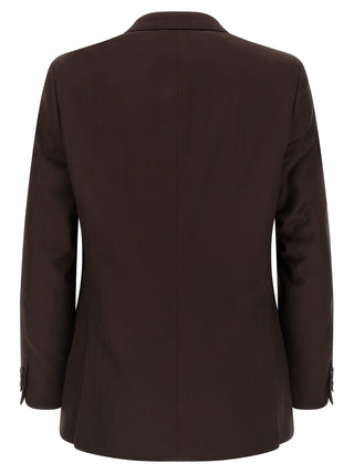 Brown Wool Two-Piece Suit