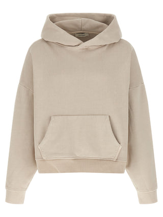 Beige Cotton Sweatshirt