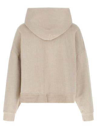 Beige Cotton Sweatshirt