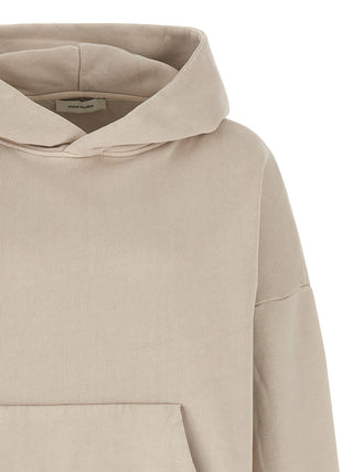 Beige Cotton Sweatshirt