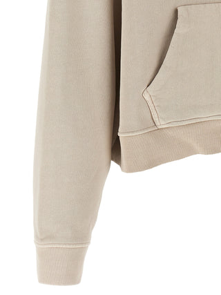 Beige Cotton Sweatshirt