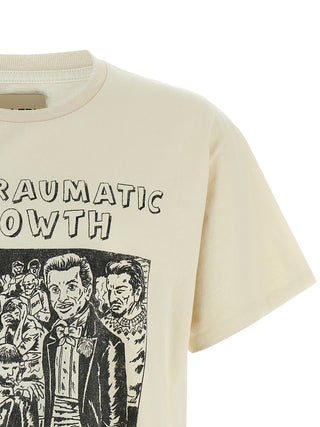 Beige Cotton T-Shirt