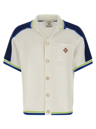 Blusa de algodón blanca