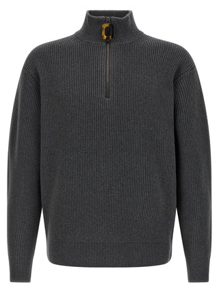 Gray Wool Cardigan