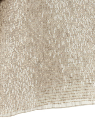 Beige Silk T-Shirt