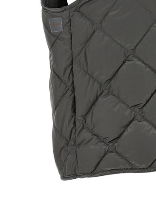 Gray Polyamide Sleeveless Jacket