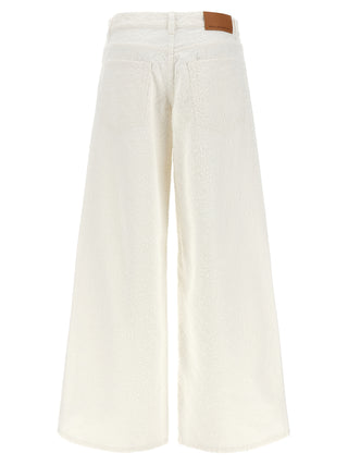 White Cotton Jeans Denim