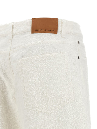 White Cotton Jeans Denim