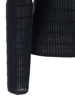 Blue Silk Cardigan