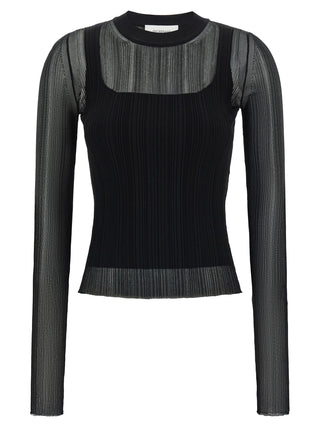 Black Viscose Cardigan