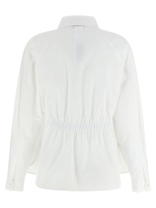 Blusa de algodón blanca