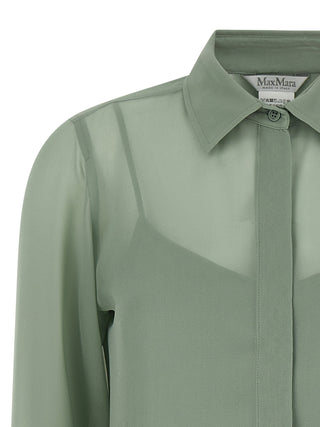 Bicolor Silk Blouse