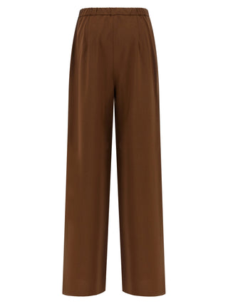 Brown Virgin Wool Pants