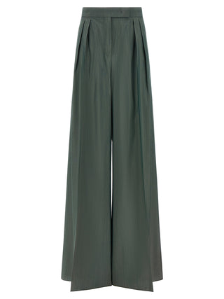 Bicolor Virgin Wool Casual Pants