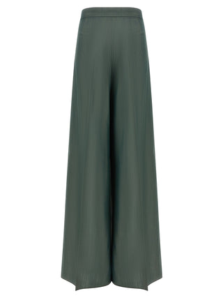 Bicolor Virgin Wool Casual Pants