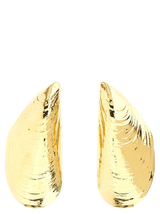 Gold Metal Earrings