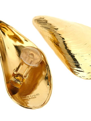 Gold Metal Earrings