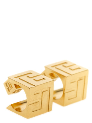 Gold Brass Earrings