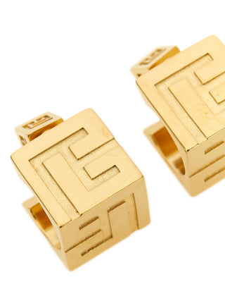 Gold Brass Earrings