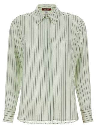 Bicolor Silk Blouse