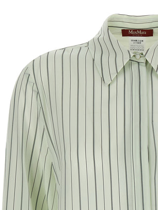 Bicolor Silk Blouse