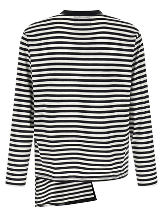 Bicolor Cotton Cardigan
