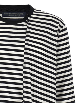Bicolor Cotton Cardigan