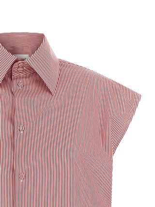 Blusa multicolor de algodón  