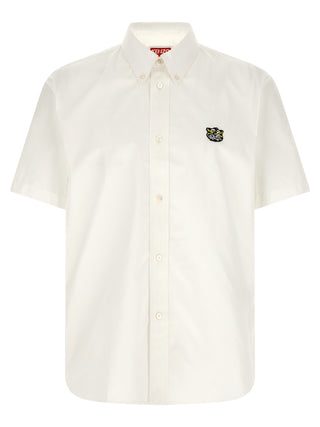 Blusa de algodón blanca