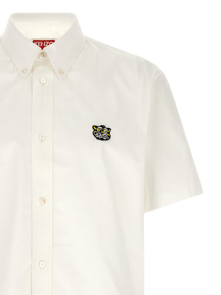 Blusa de algodón blanca