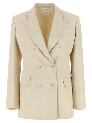 Beige Viscose Blazer