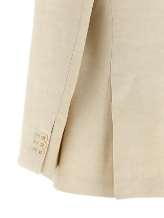 Beige Viscose Blazer