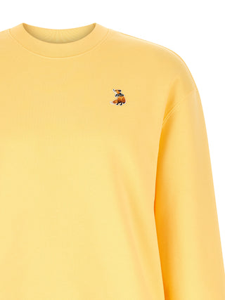Sudadera bicolor de algodón orgánico