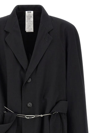 Black Cotton Coat