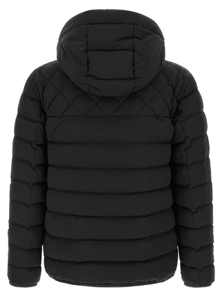 Black Nylon Full-Length Jacket