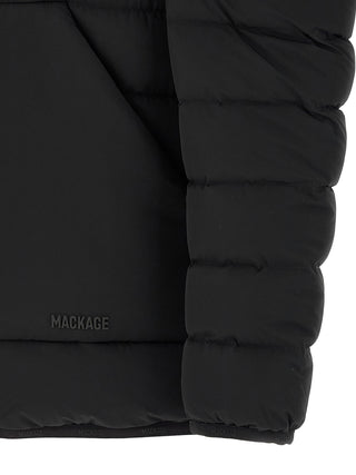 Black Nylon Full-Length Jacket