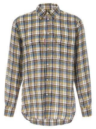 Multicolor Linen Blouse
