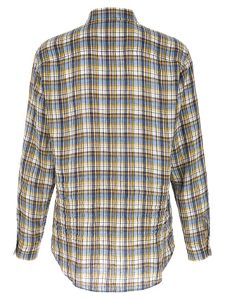 Multicolor Linen Blouse