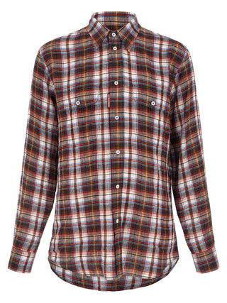 Multicolor Linen Blouse