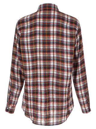 Multicolor Linen Blouse