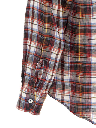 Multicolor Linen Blouse