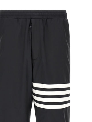 Pantalones jogger de poliamida azul (pantalones para hacer ejercicio)