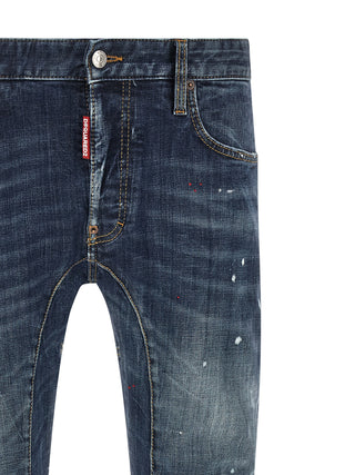 Blue Cotton Jeans Denim