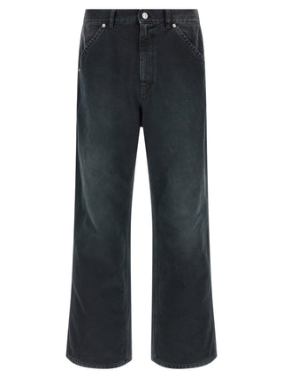 Jeans de algodón negro