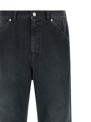 Black Cotton Jeans Denim