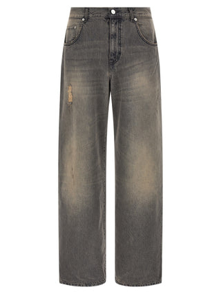 Black Cotton Jeans Denim